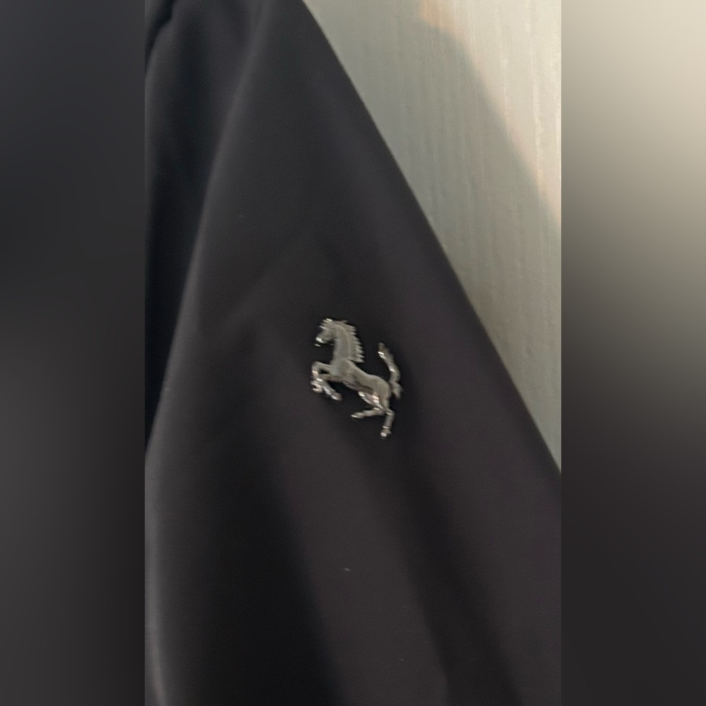 Ferrari Black Trench Coat - Picture 5 of 14